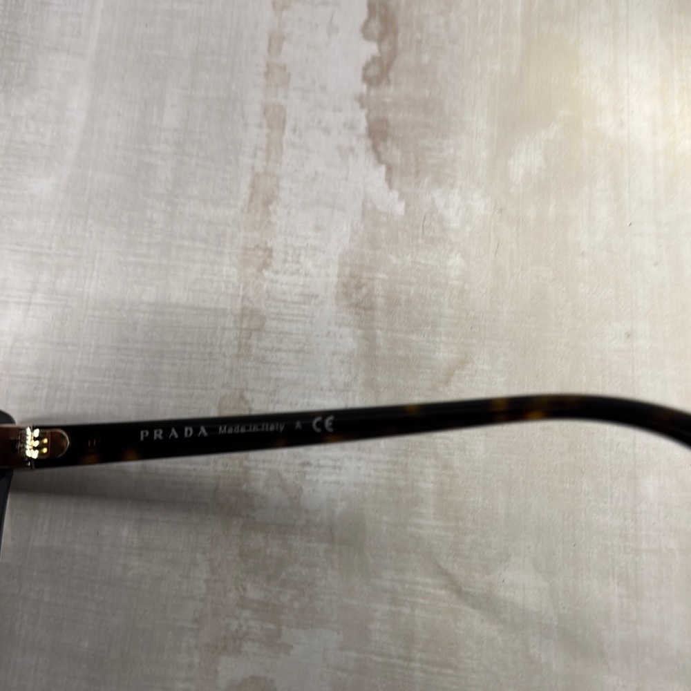 Prada Brown and Gold Oversized Sunglasses - Picture 3 of 5